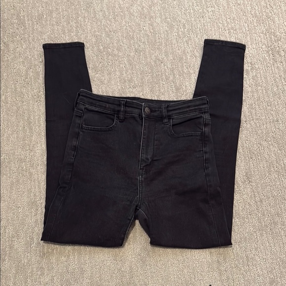 American Eagle Outfitters Black Skinny Jeans - Picture 1 of 4